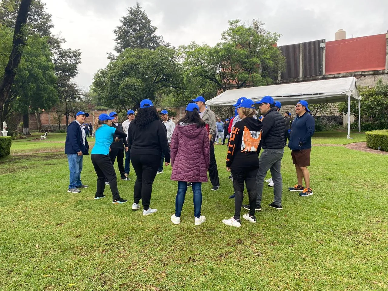 Actividad de integración al aire libre